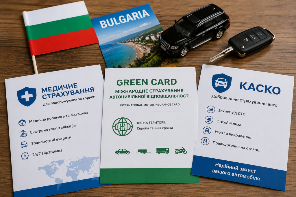 Страховка в Болгарію для українців: медична, Green Card і КАСКО